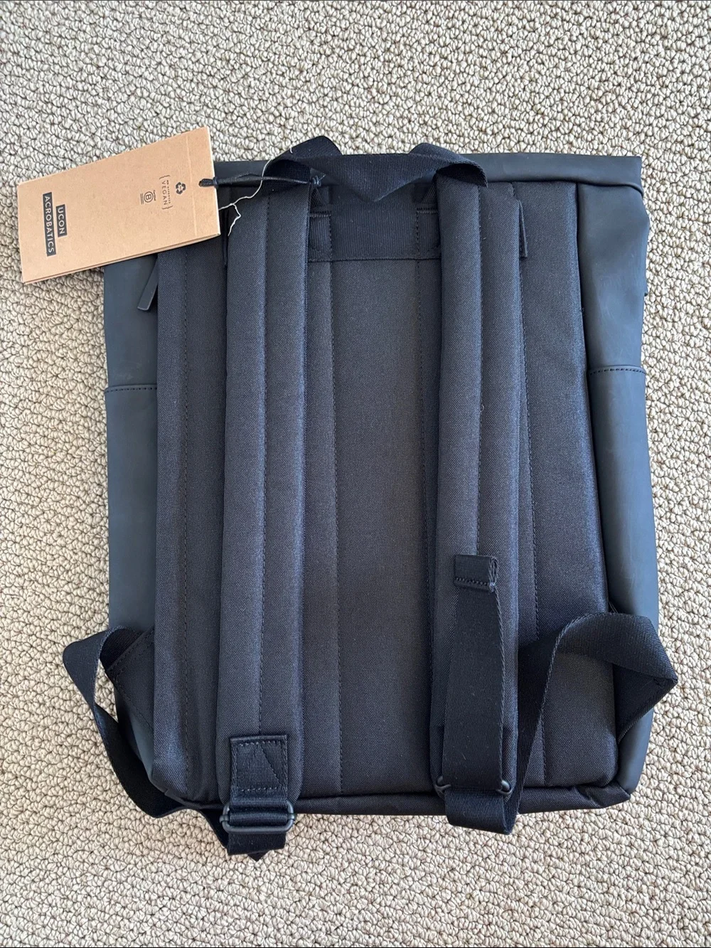 Ucon Acrobatics - Black Hajo Roll-Top Laptop Backpack
